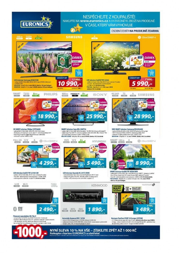 leták Euronics Aktuální leták od 15.7.2015 strana 1 leták Euronics Aktuální leták od 15.7.2015 strana 1