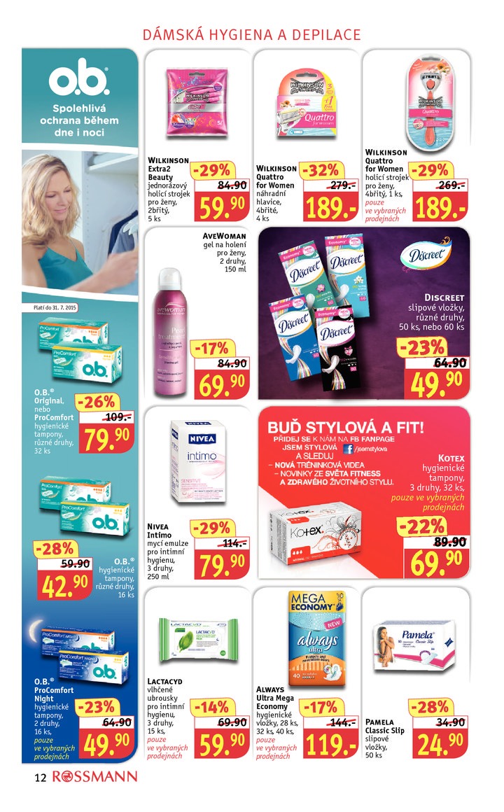 leták Rossmann Leták od 20.7.2015 strana 1 leták Rossmann Leták od 20.7.2015 strana 1