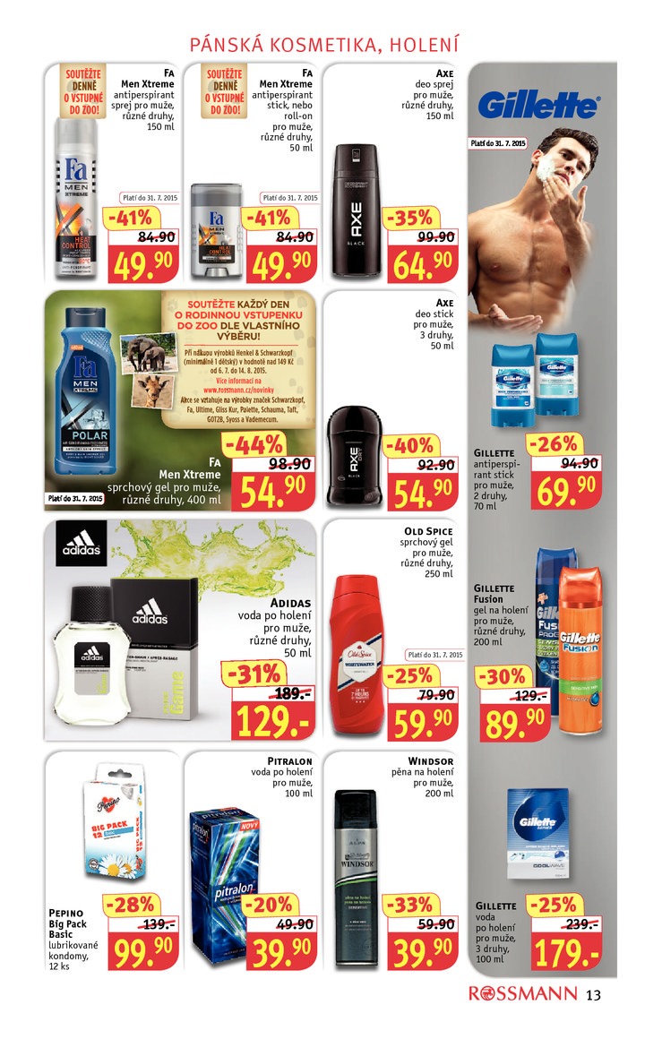 leták Rossmann Leták od 20.7.2015 strana 1 leták Rossmann Leták od 20.7.2015 strana 1