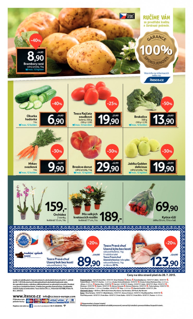 leták Tesco OD od 22.7.2015 strana 1 leták Tesco OD od 22.7.2015 strana 1
