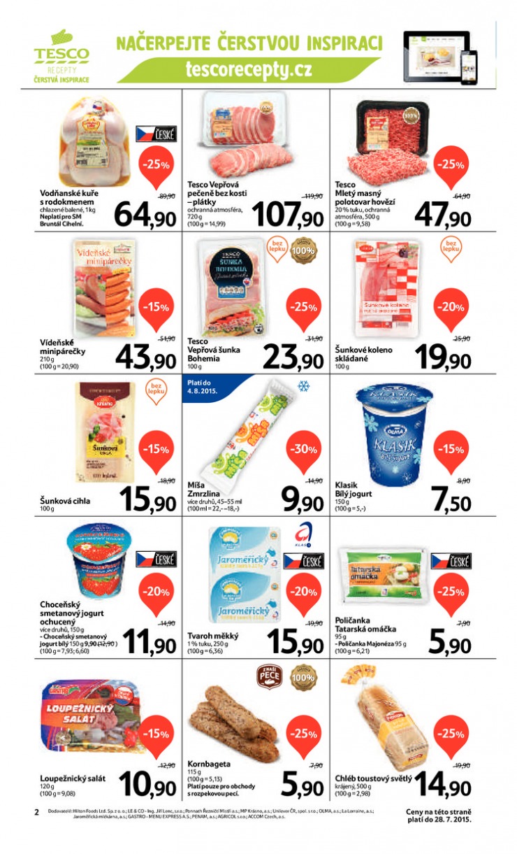 leták Tesco supermarkety od 22.7.2015 strana 1 leták Tesco supermarkety od 22.7.2015 strana 1