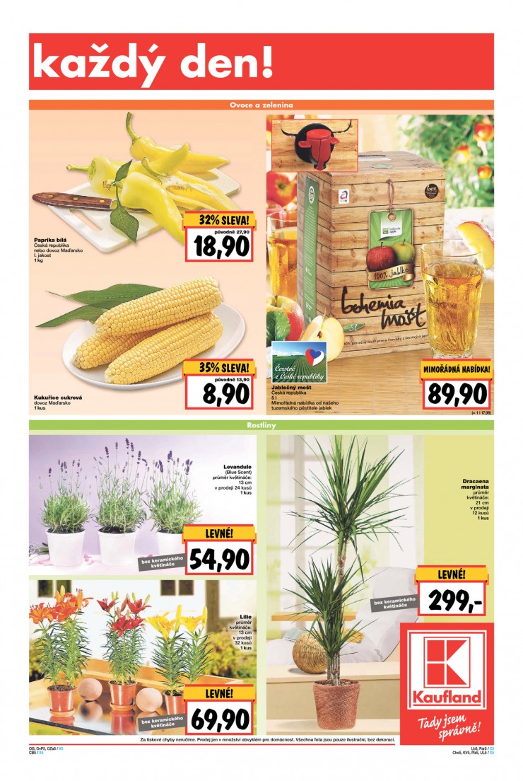 leták Kaufland Aktuální nabídka od 23.7.2015 strana 1 leták Kaufland Aktuální nabídka od 23.7.2015 strana 1