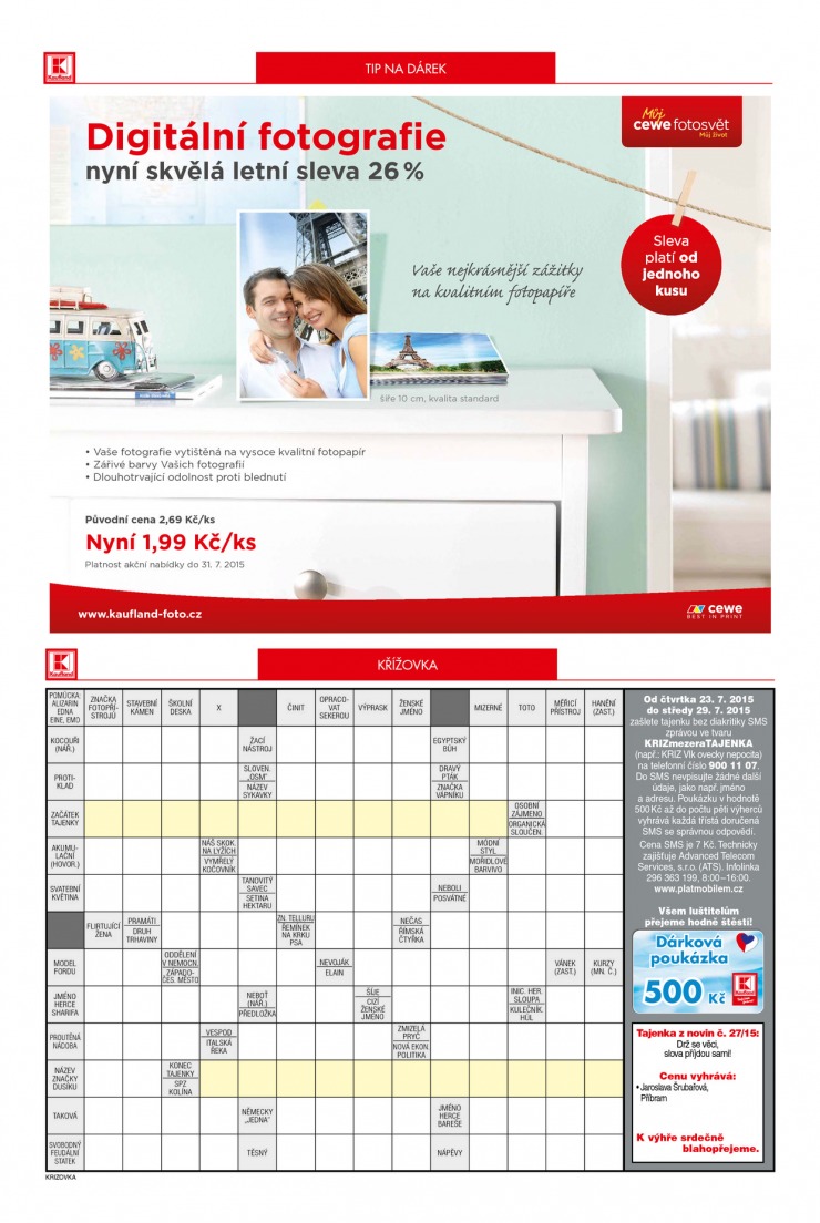 leták Kaufland Aktuální nabídka od 23.7.2015 strana 1 leták Kaufland Aktuální nabídka od 23.7.2015 strana 1