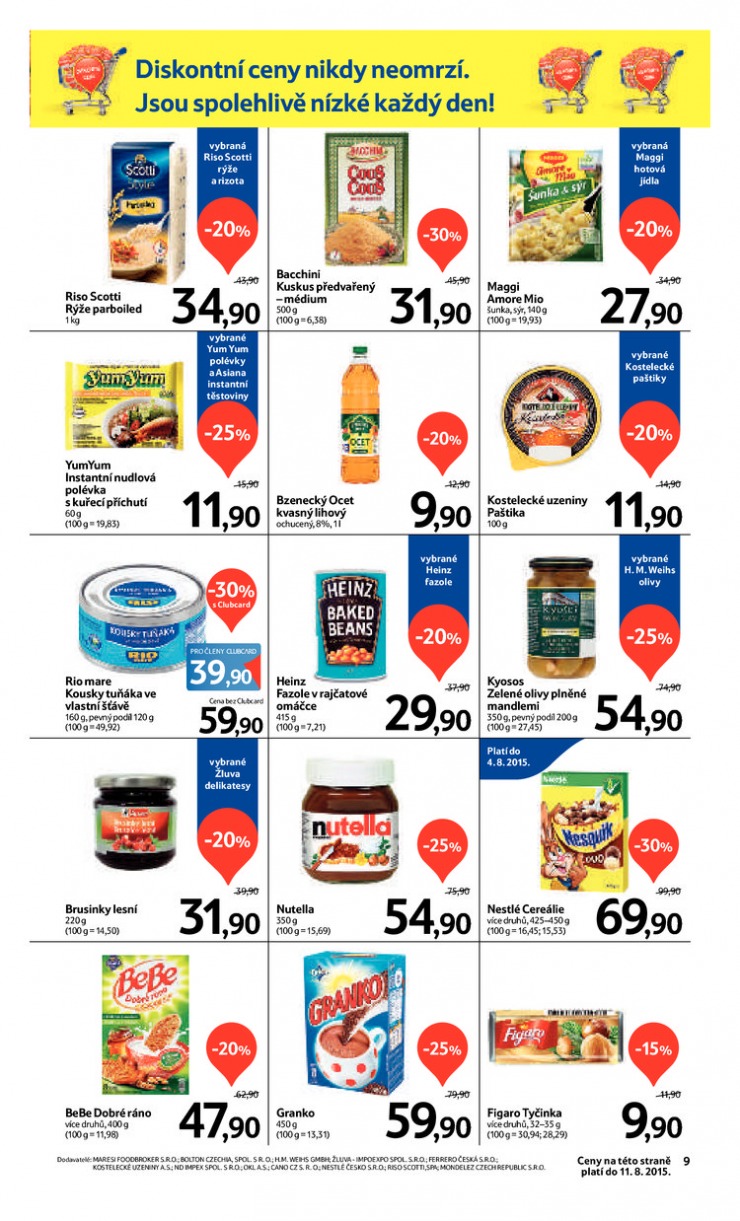 leták Tesco velké hypermarkety od 29.7.2015 strana 1 leták Tesco velké hypermarkety od 29.7.2015 strana 1