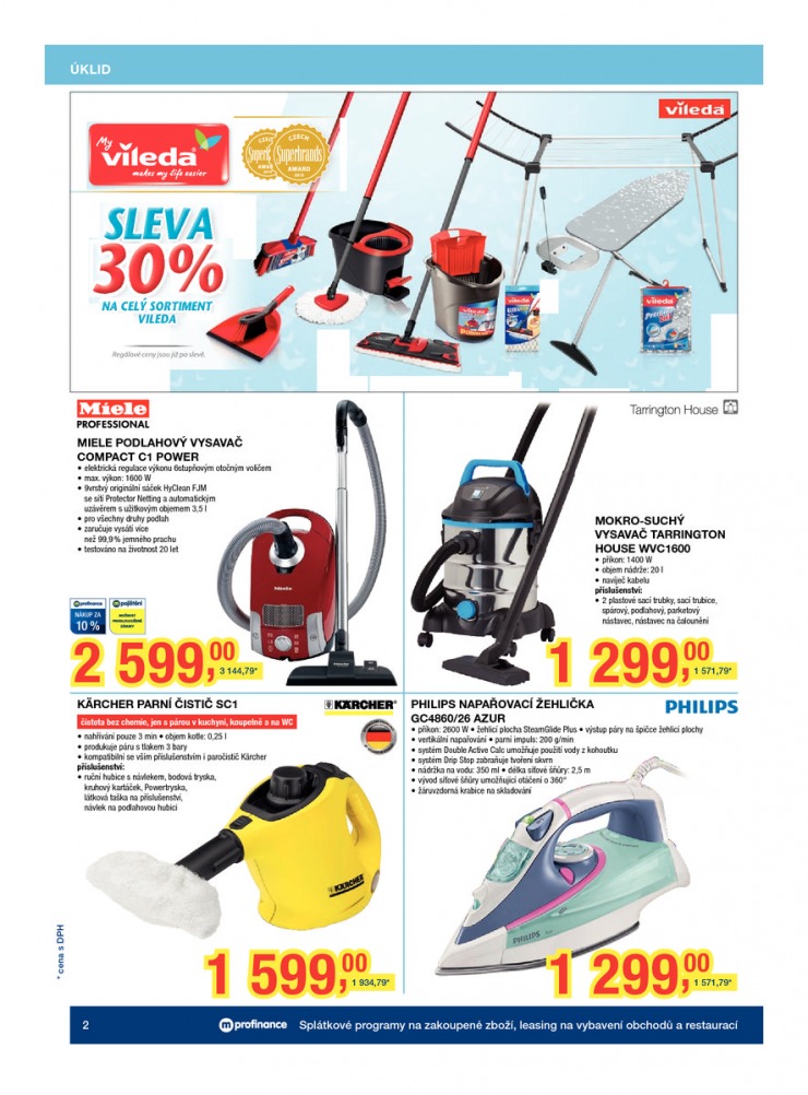 leták Makro Spotřební zboží od 29.7.2015 strana 1