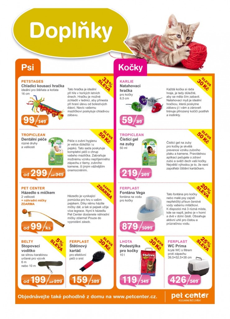 leták Pet Center Akční leták od 1.8.2015 strana 1 leták Pet Center Akční leták od 1.8.2015 strana 1