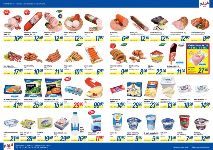 leták Bala Aktuální od 5.8.2015 strana 1 leták Bala Aktuální od 5.8.2015 strana 1