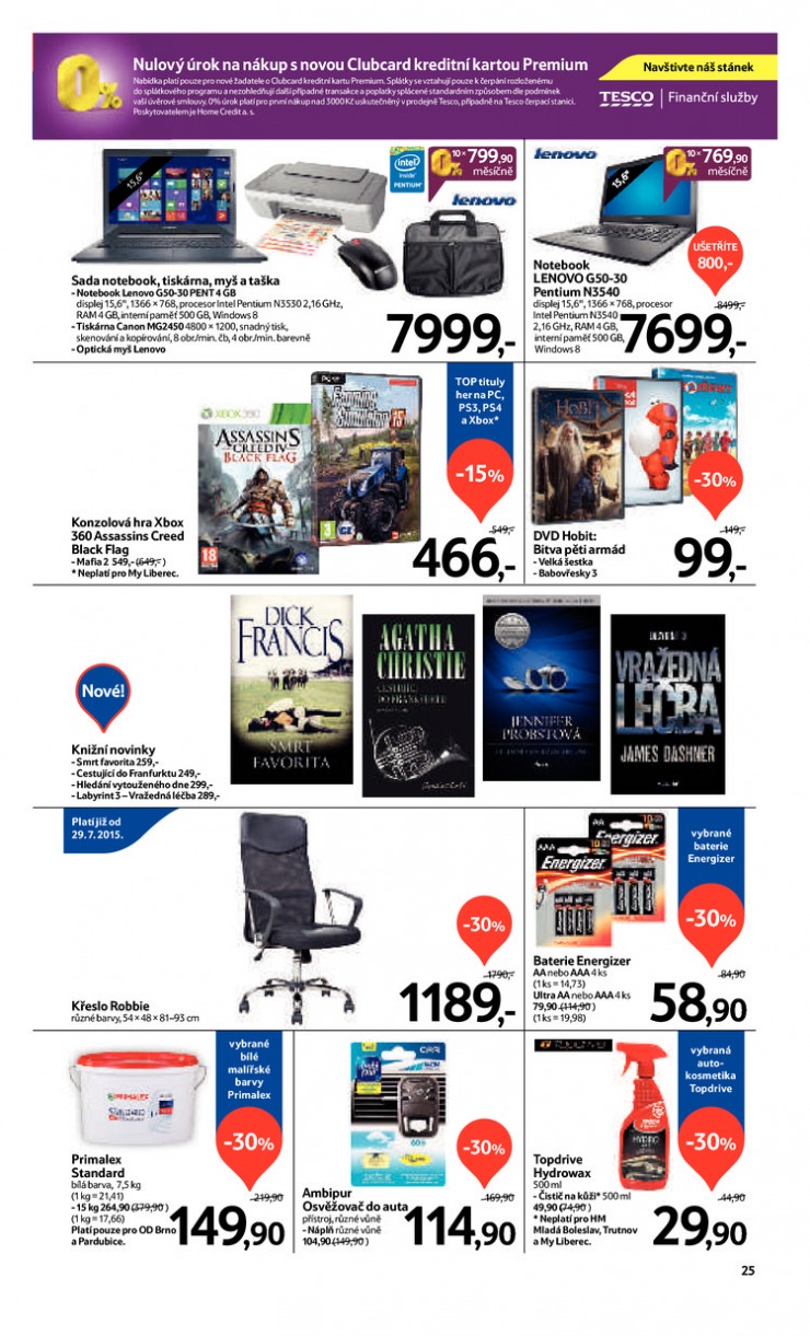 leták Tesco OD od 5.8.2015 strana 1 leták Tesco OD od 5.8.2015 strana 1