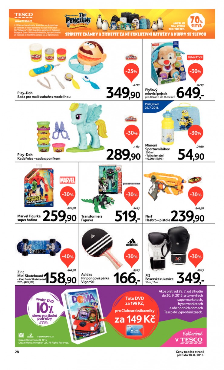 leták Tesco OD od 5.8.2015 strana 1 leták Tesco OD od 5.8.2015 strana 1