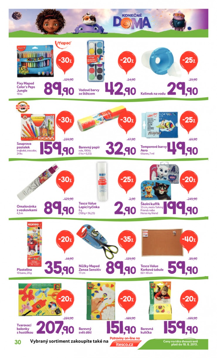 leták Tesco OD od 5.8.2015 strana 1 leták Tesco OD od 5.8.2015 strana 1