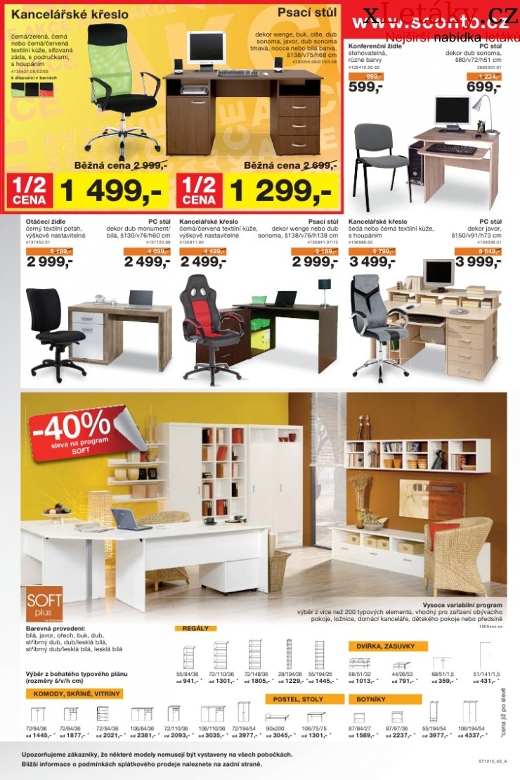 leták Sconto nábytek leták strana 1 leták Sconto nábytek leták strana 1