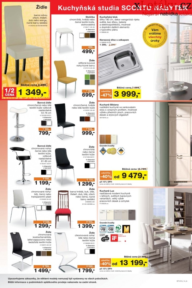 leták Sconto nábytek leták strana 1 leták Sconto nábytek leták strana 1