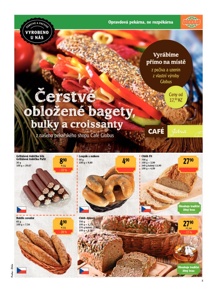 leták Globus Naše noviny od 6.8.2015 strana 1 leták Globus Naše noviny od 6.8.2015 strana 1