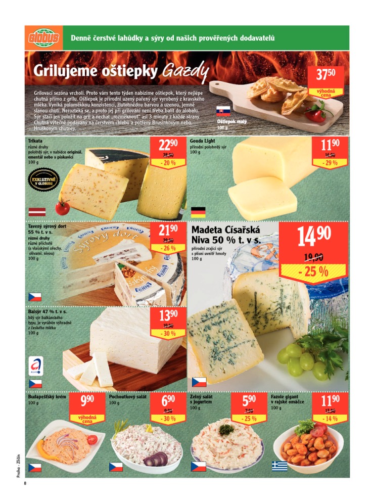 leták Globus Naše noviny od 6.8.2015 strana 1 leták Globus Naše noviny od 6.8.2015 strana 1