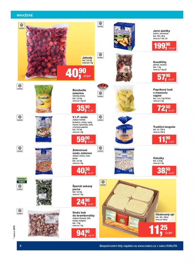 leták Makro Gastronomie trvanlivé zboží od 12.8.2015 strana 1 leták Makro Gastronomie trvanlivé zboží od 12.8.2015 strana 1