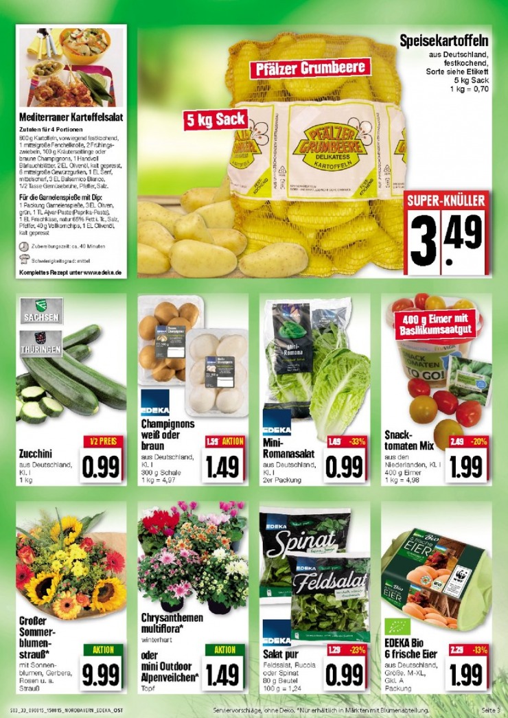 leták Německo Edeka.de od 10.08.2015 strana 1 leták Německo Edeka.de od 10.08.2015 strana 1