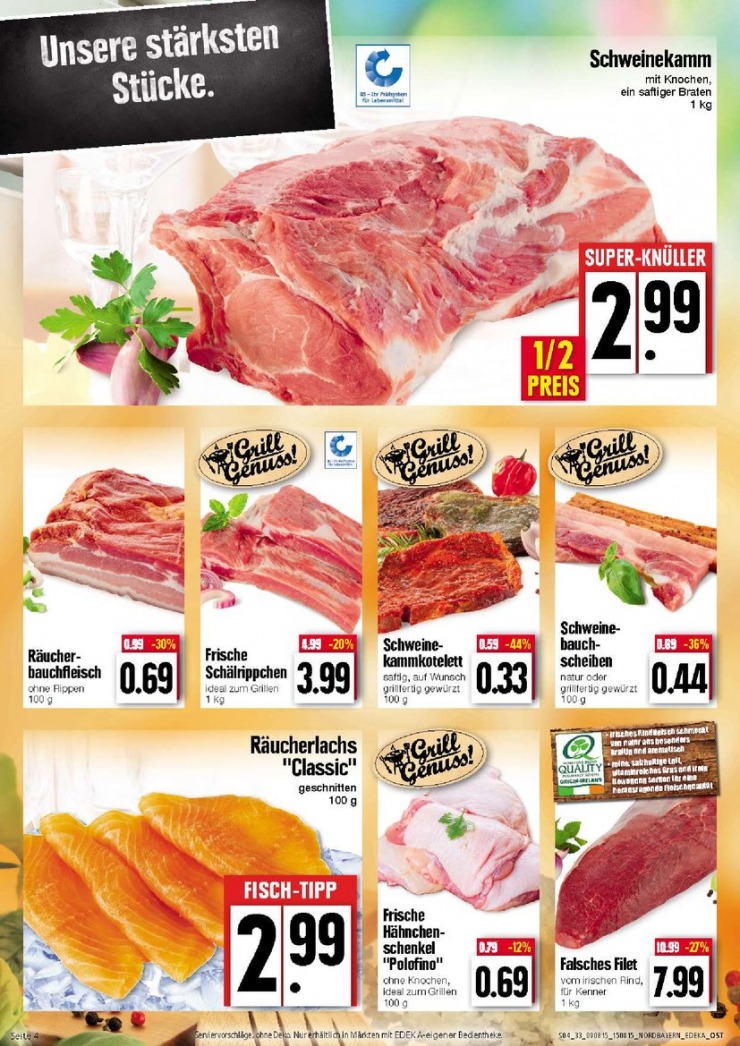leták Německo Edeka.de od 10.08.2015 strana 1 leták Německo Edeka.de od 10.08.2015 strana 1