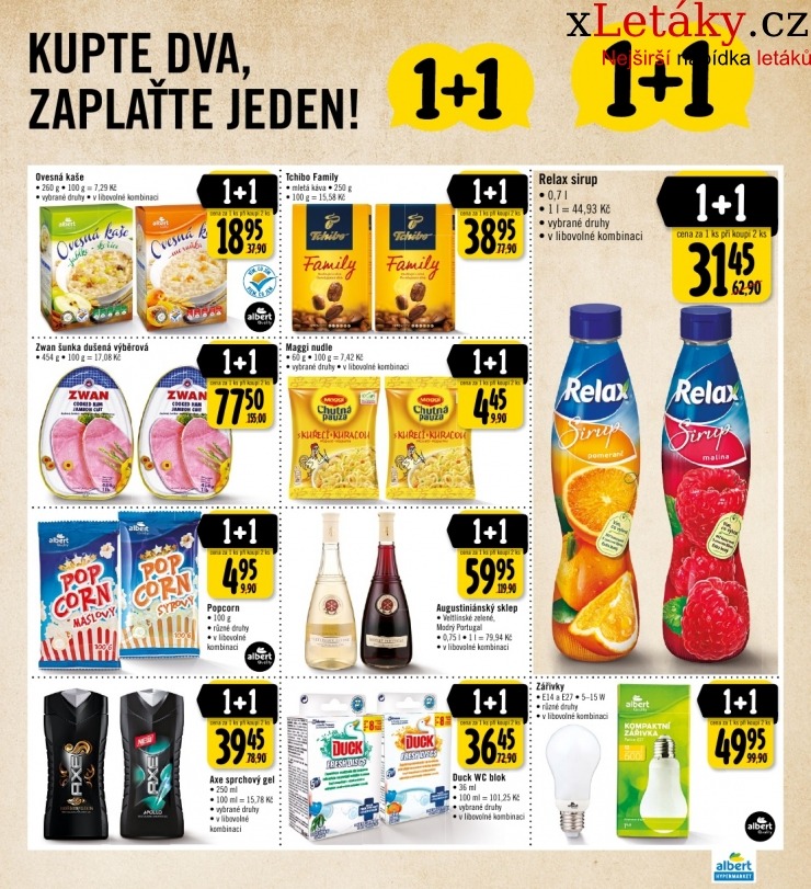 leták Albert Hypermarket leták strana 1 leták Albert Hypermarket leták strana 1