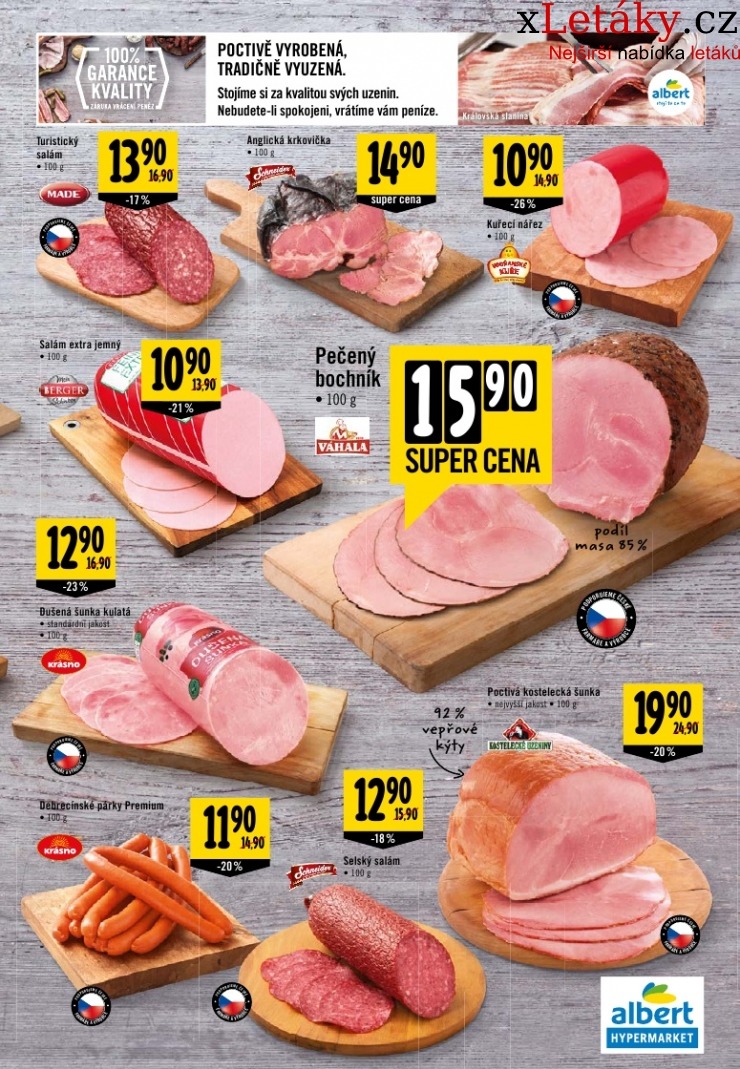 leták Albert Hypermarket leták strana 1 leták Albert Hypermarket leták strana 1