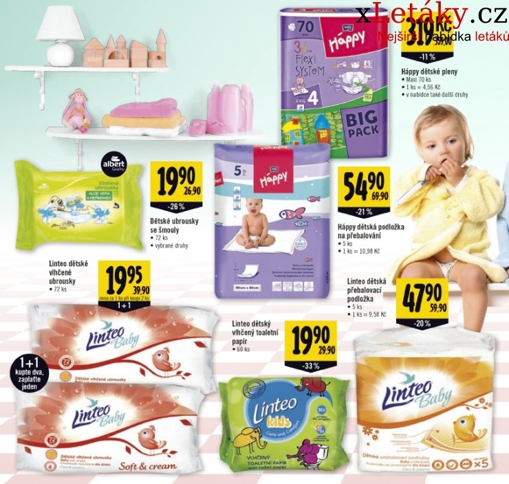leták Albert Hypermarket - Katalog Baby leták strana 1 leták Albert Hypermarket - Katalog Baby leták strana 1