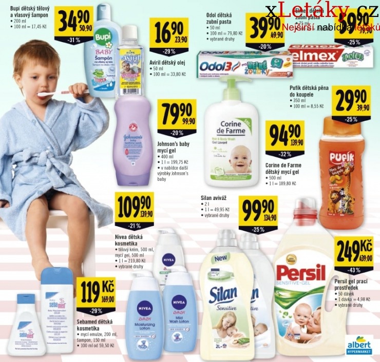 leták Albert Hypermarket - Katalog Baby leták strana 1 leták Albert Hypermarket - Katalog Baby leták strana 1