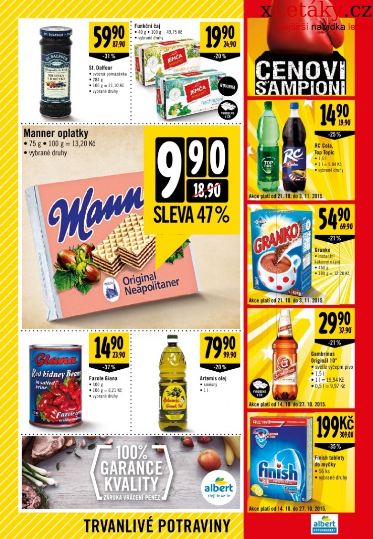 leták Albert Hypermarket leták strana 1 leták Albert Hypermarket leták strana 1