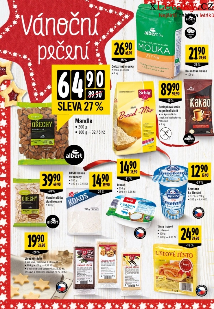 leták Albert Hypermarket leták strana 1