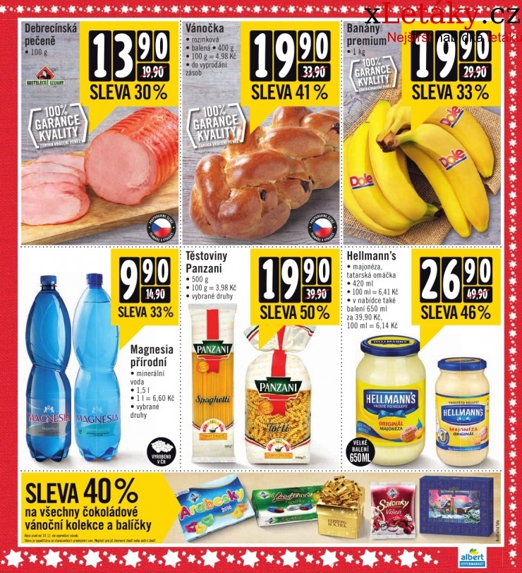 leták Albert Hypermarket leták strana 1